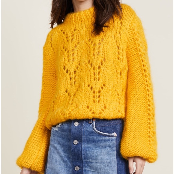 Ganni Sweaters - Ganni Julliard Mohair Sweater